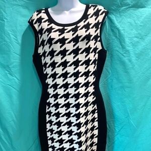 Calvin Klein Retro Knit Dress Size Medium